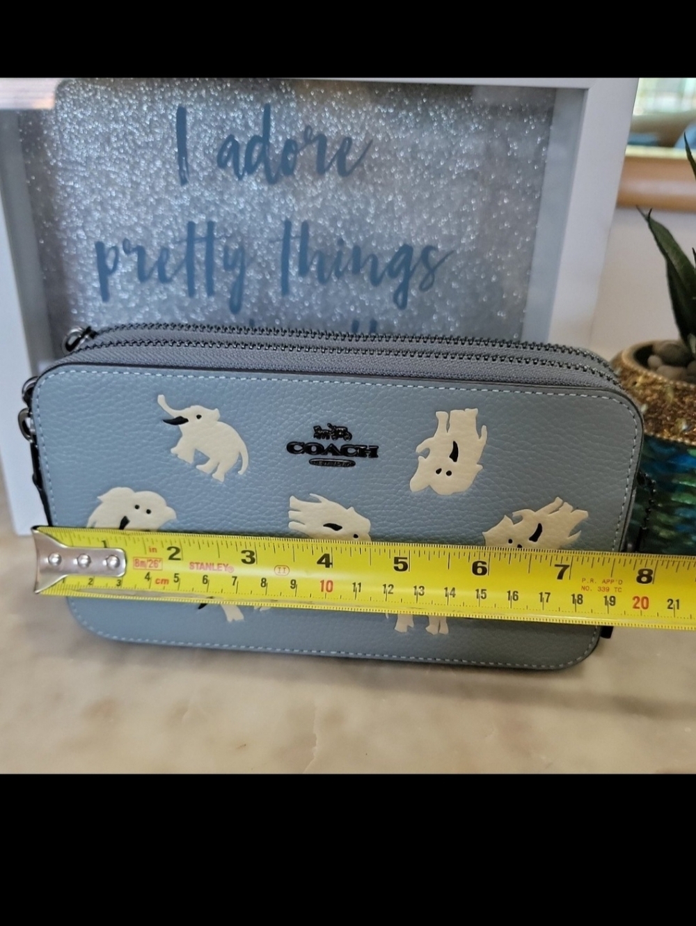 Coach Kira Crossbody With Elephants Print - Picture 4 of 10